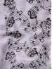 Music Notes Light Weight Scarf